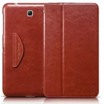 Hoco Crystal Series Folio puzdro pre Samsung Galaxy Tab 4 8.0 SM-T330/T331/T335 - hnedé