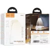 Hoco HX10 Clip stolná lampa biela