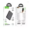 Hoco J140A Tony PD20W ultra tenká magnetická power banka (5000mAh) čierna