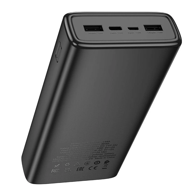 Hoco J144A Hymn power banka 30000mAh čierna
