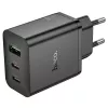 Hoco N50 Scenery PD45W (2C1A) nabíjačka EU plug čierna
