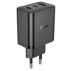 Hoco N51 Scenery PD65W (2C1A) GaN nabíjačka EU Plug čierna
