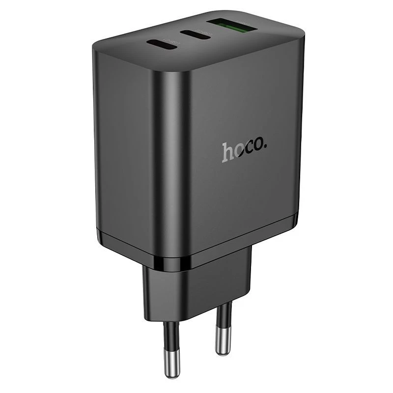 Hoco N51 Scenery PD65W (2C1A) GaN nabíjačka EU Plug čierna
