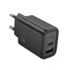 Hoco N61 Gentle PD20W+QC3.0 nabíjačka (EU) čierna