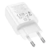 Hoco N63 Gentle PD30W+QC3.0 nabíjačka (EU) biela