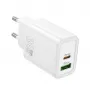 Hoco N63 Gentle PD30W+QC3.0 nabíjačka (EU) biela