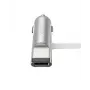 Hoco Universal UCL01 multifunkčný kábel Apple + Micro USB strieborný 1,2 m