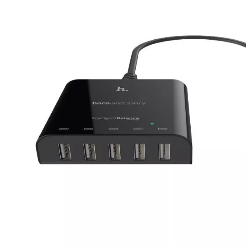 Hoco Universal UH501 Smart nabíjačka čierna