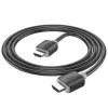 Hoco US08 HDMI 2.0 kábel 2m čierny 4K HDR 18Gbps konektor samec na konektor samec