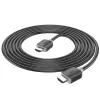 Hoco US08 HDMI 2.0 kábel 3m čierny 4K HDR pozlátený