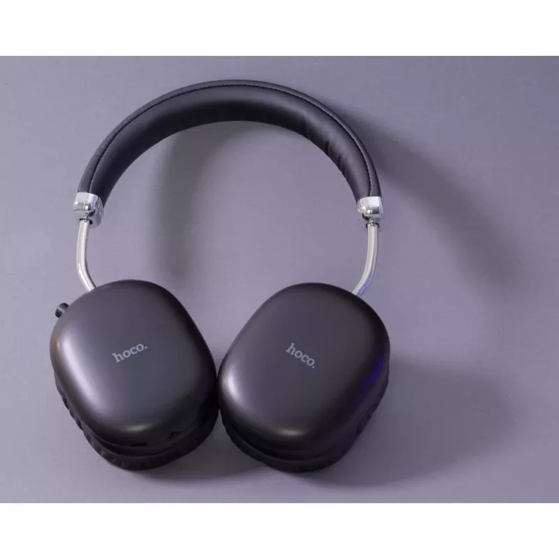 Hoco W35 Max bezdrôtové over-ear slúchadlá čierne