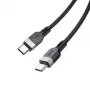 Hoco X109 Energy 60W silikónový nabíjací dátový kábel USB-C to USB-C 3 m čierny