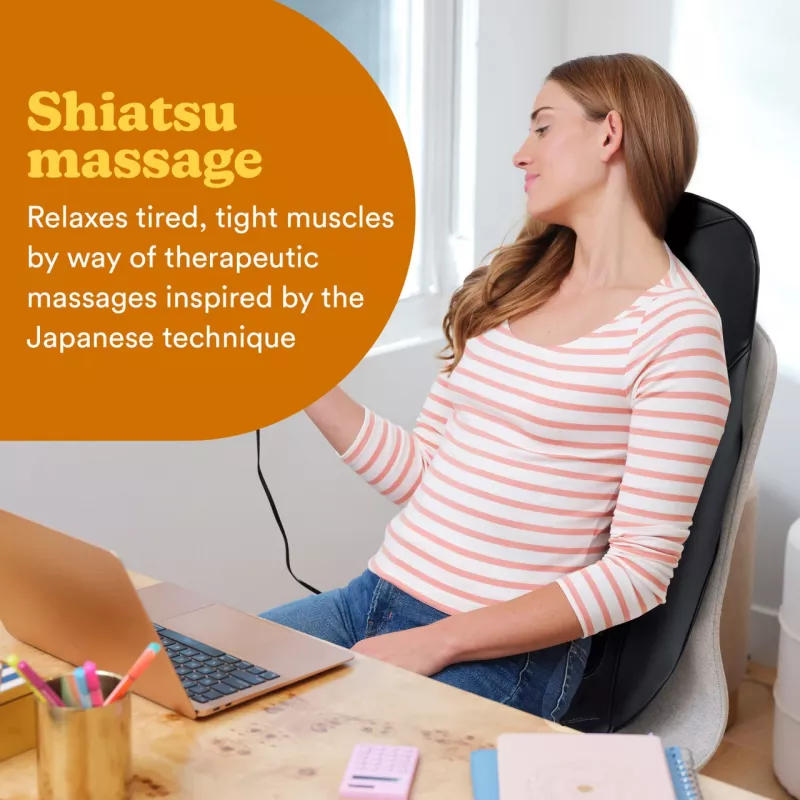 Homedics SBM-65H-EU Shiatsu Experience masážny prístroj na chrbát + teplo