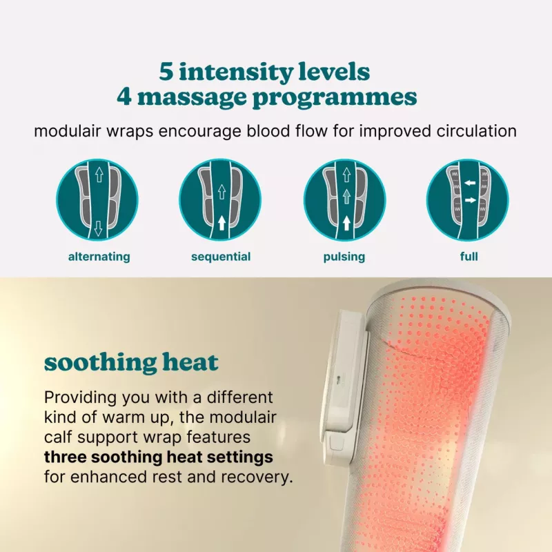 Homedics SR-CMC10H Modulair Calf Wrap masážny prístroj s príjemným teplom