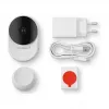 Homematic IP Indoor Camera basic (HmIP-CI-B) – 3 MP Wi-Fi bezpečnostná kamera, biela/čierna