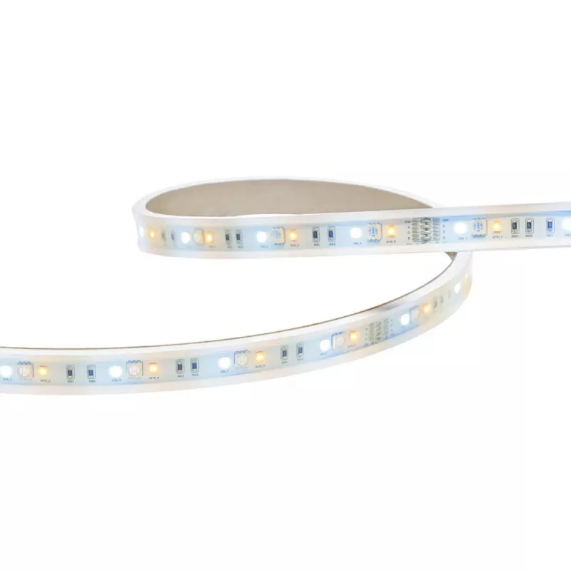 Homematic IP Lightstrip, 1 m, RGBW, biela, IP20