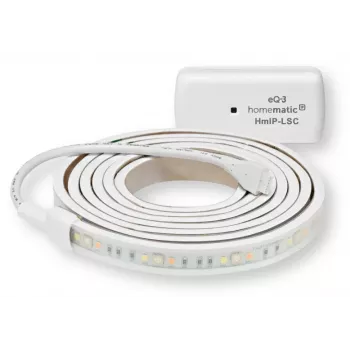 Homematic IP Lightstrip Set, 2 m, RGBW, Tunable White, samolepiaci, IP20, trieda ochrany III