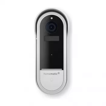 Homematic IP video zvonček HmIP-CODB, 3 MP, Wi-Fi, biela