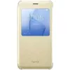 HONOR 8 Smart Cover Gold – flipové puzdro s Smart Window