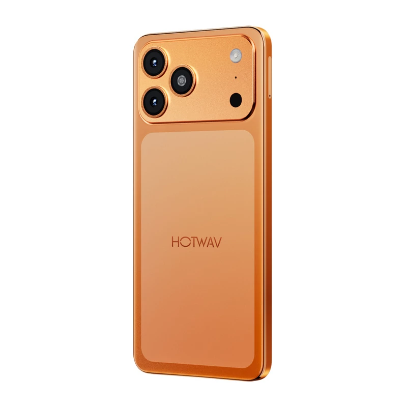 HOTWAV A17 Pro Max smartphone (oranžový)