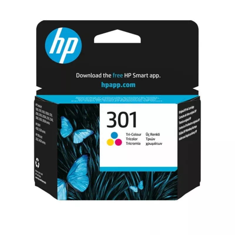 HP 301 originálna atramentová kazeta čierna