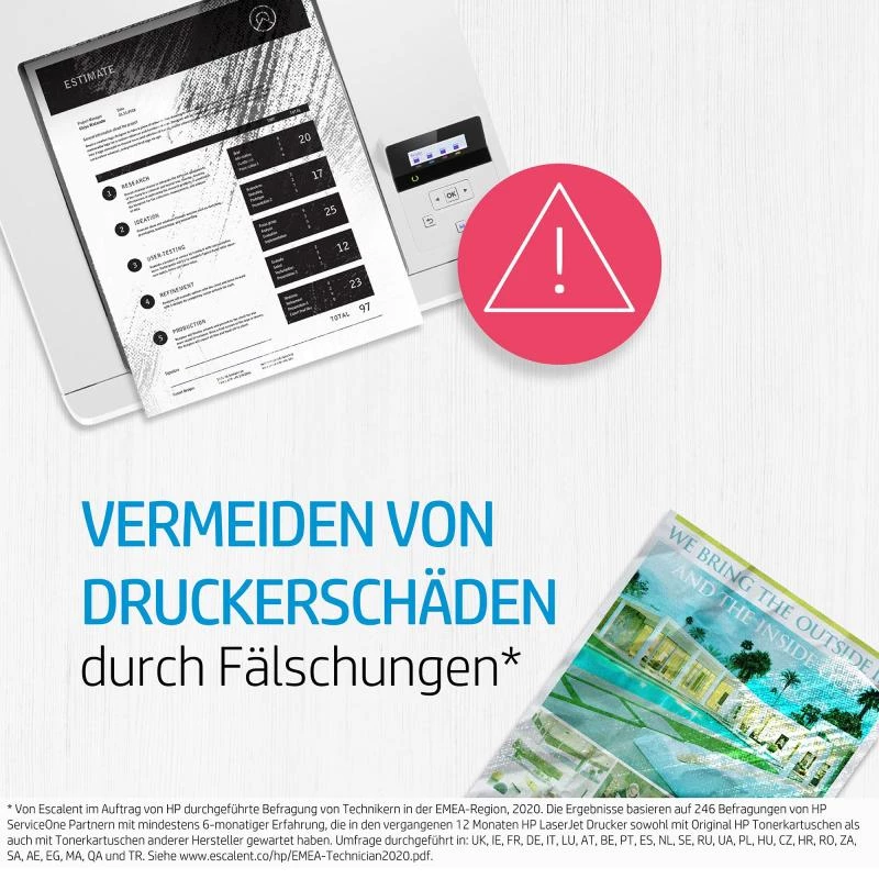 HP 304A multibalenie originálna atramentová kazeta (čierna & trojfarebná) (CF372AM)