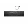 HP 320K drôtová klávesnica SmartBuy (EN) - čierna - QWERTY - USB