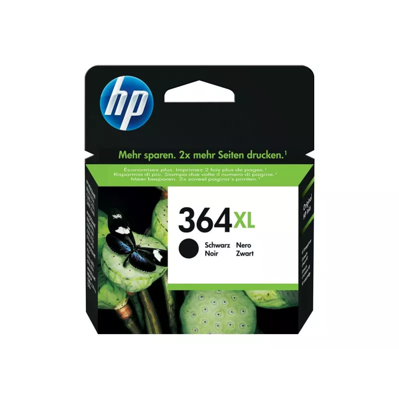 HP 364 XL čierna originálna atramentová kazeta (CN684EE)