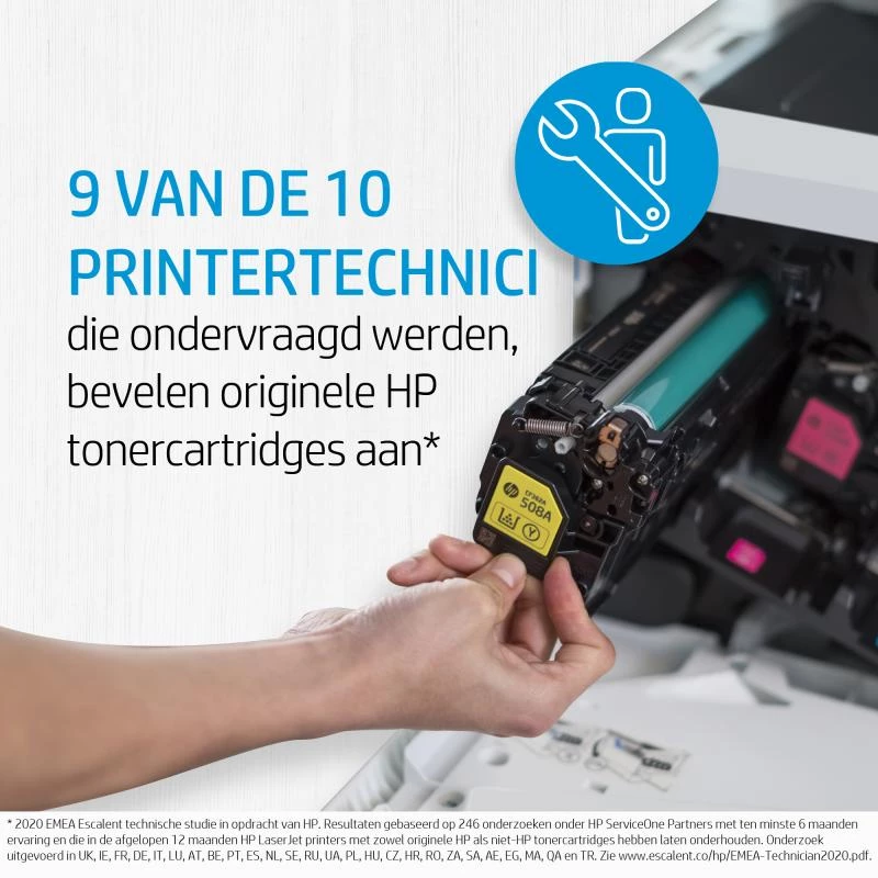 HP 646A žltý toner (CF032A) - štandardná výťažnosť
