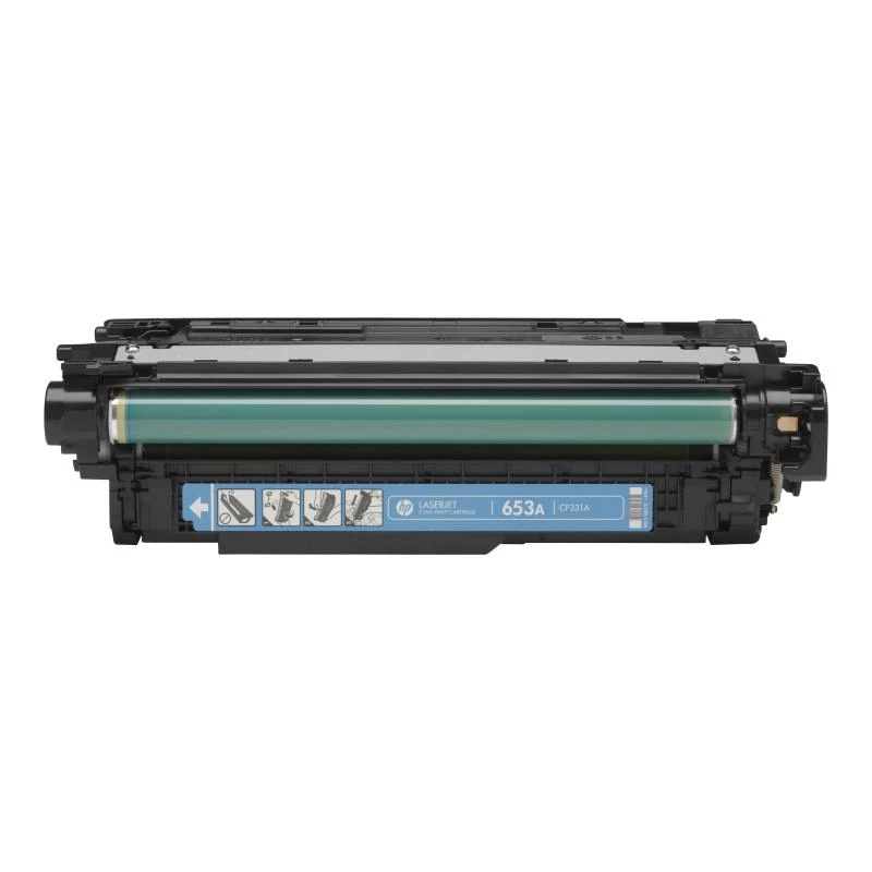 HP 654A azúrová originálna tonerová kazeta (CF331A) - 15 000 strán