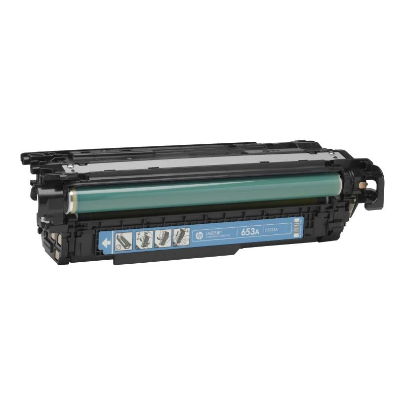 HP 654A azúrová originálna tonerová kazeta (CF331A) - 15 000 strán