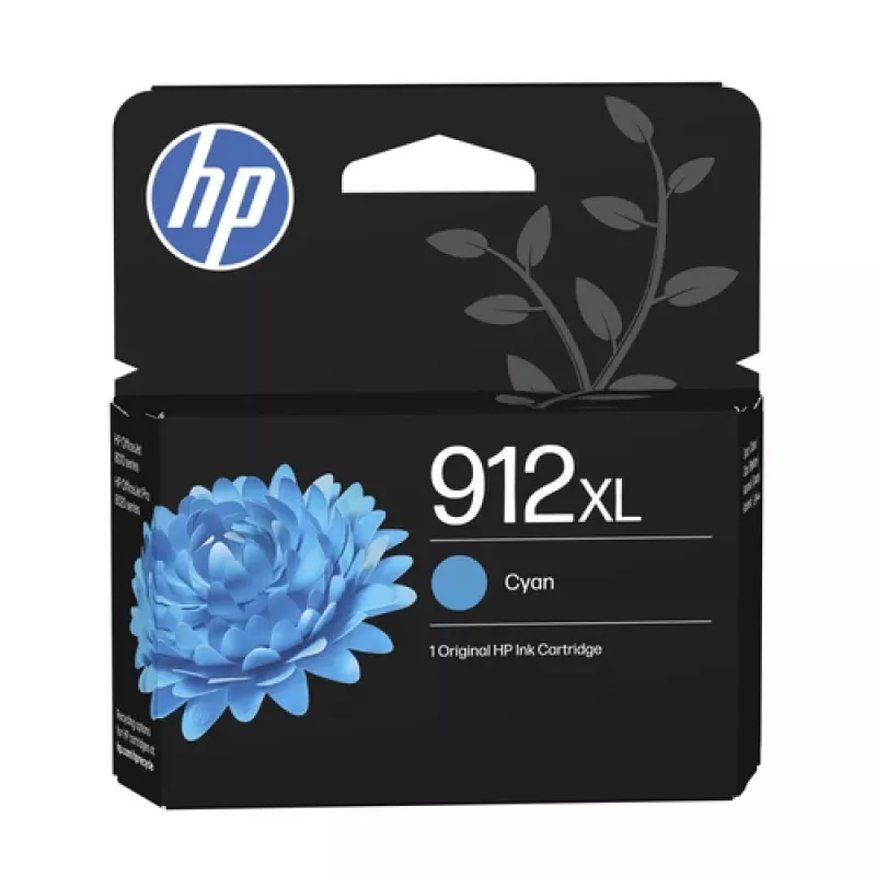 HP 912XL High Yield azúrová originálna atramentová kazeta (8,5 ml, 700 strán) - 3YL81AE#LS1