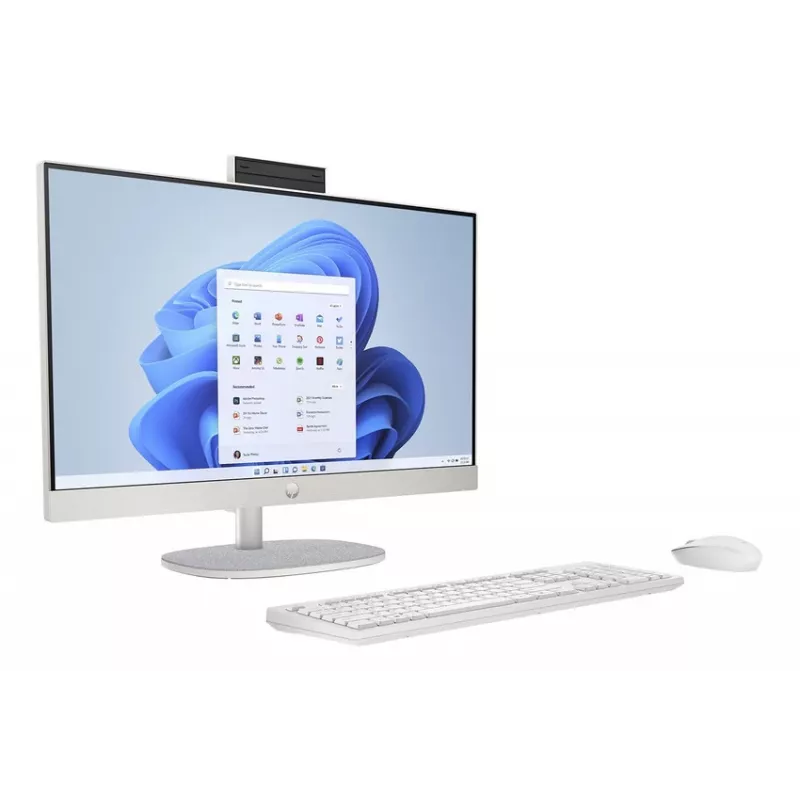 HP All-in-One 24-cr0067nf, Ryzen 5 7520U, 16 GB RAM, SSD (repasovaný)