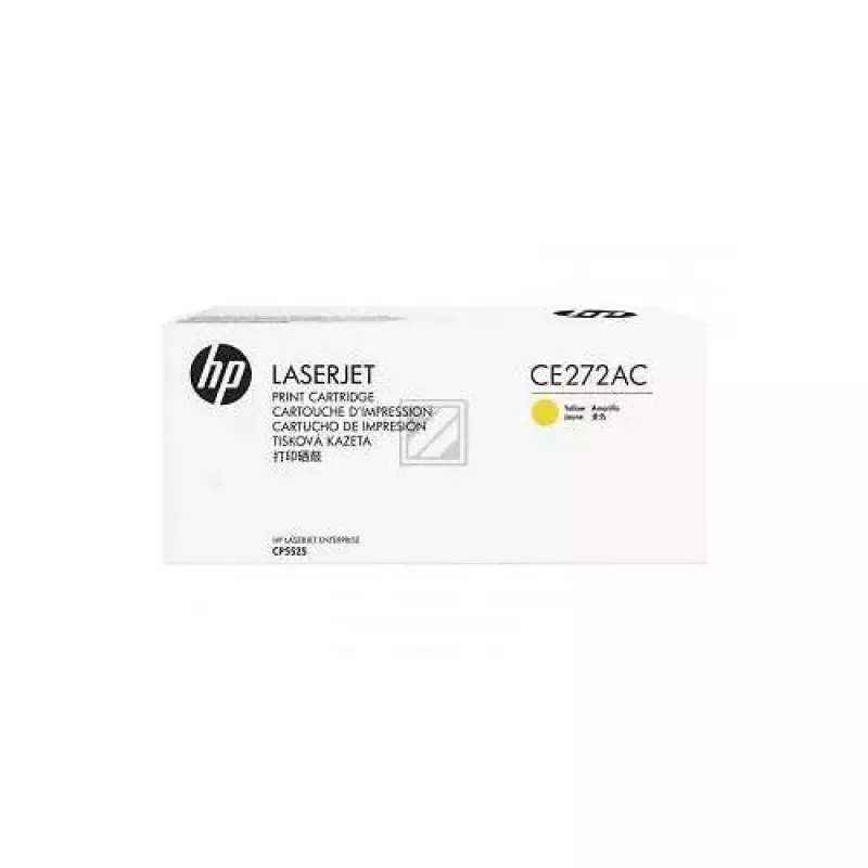 HP CE272AC Contract tonerová kazeta žltá (650A) - 15.000 strán