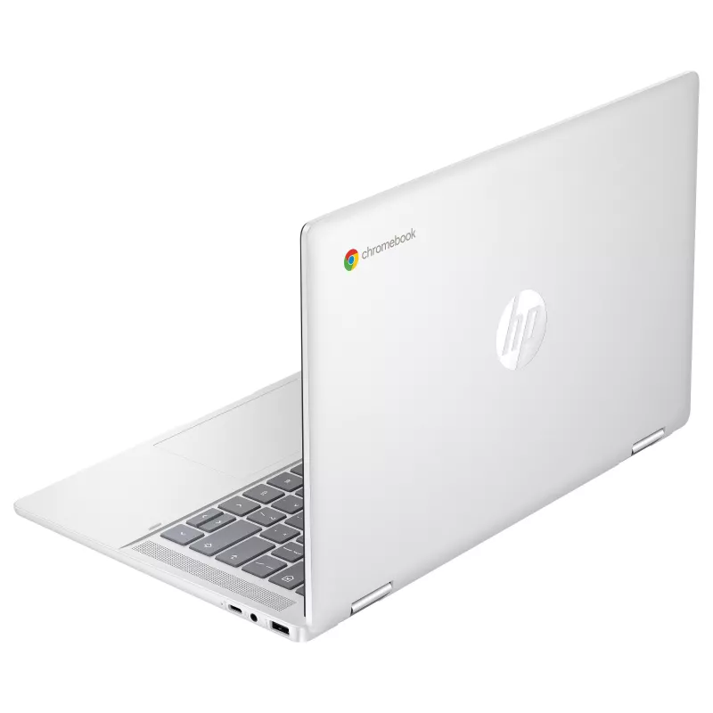 HP Chromebook x360 14b-cd0420ngx - 14 inch FHD IPS dotykový konvertibilný - Intel N200 - 8GB RAM - 128GB UFS - Chrome OS - strieborná