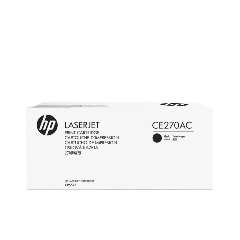 HP CE270AC tonerová kazeta contract, čierna