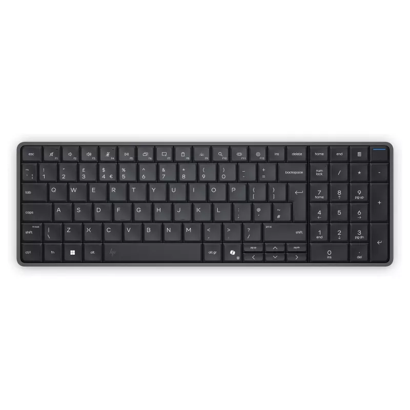 HP EliteBoard G1a Next Gen AI PC - AMD Ryzen AI 5, 16GB RAM, 512GB SSD, Windows 11 Pro, Wi-Fi 6E, čierna