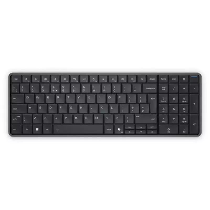 HP EliteBoard G1a Next Gen AI PC - AMD Ryzen AI 5, 16GB RAM, 512GB SSD, Windows 11 Pro, Wi-Fi 6E, čierna