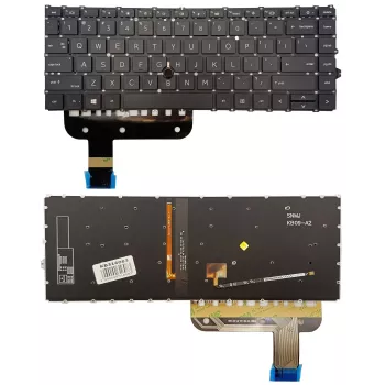 HP EliteBook 845 G7 podsvietená klávesnica s Trackpoint, US angličtina (QWERTY), čierna
