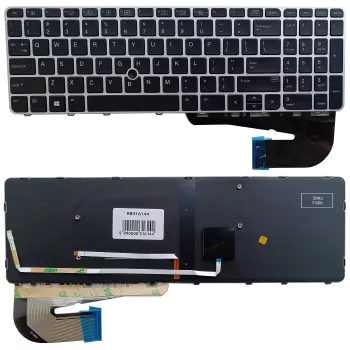 HP EliteBook 850 G3 / ZBook 15u G3 podsvietená klávesnica s TrackPoint