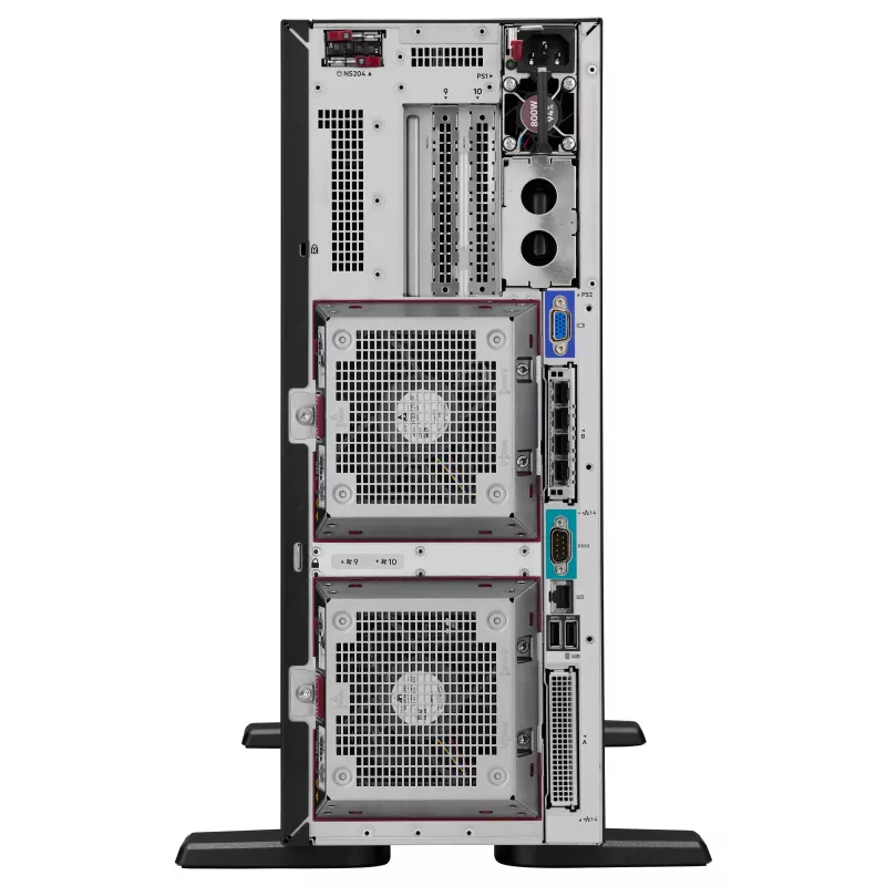 HP Enterprise HPE ProLiant ML350 Gen12 Tower Server, Intel Xeon 6505P 2,2GHz 12-Core, 64GB RAM, 8 SFF Hot Plug, MR408i-o, 2x1000W