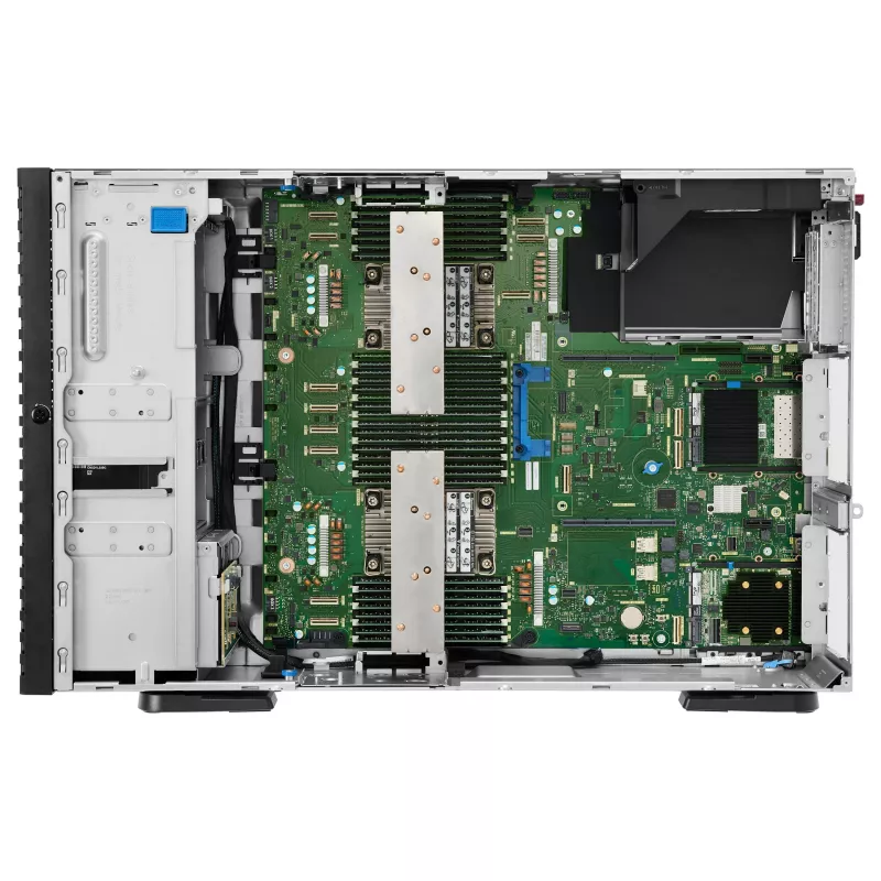 HP Enterprise HPE ProLiant ML350 Gen12 Tower Server, Intel Xeon 6505P 2,2GHz 12-Core, 64GB RAM, 8 SFF Hot Plug, MR408i-o, 2x1000W