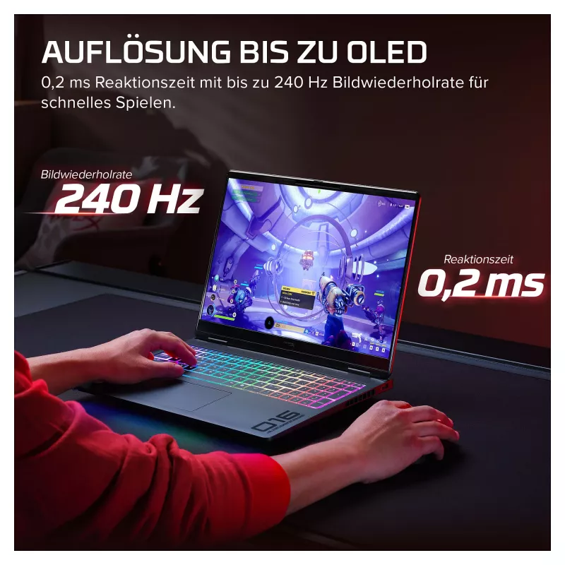 HP HyperX OMEN 16-ah1470ng Herný notebook, 16 palcov WQXGA, Intel Core Ultra 7 270HX Plus, 32GB RAM, 1TB SSD, GeForce RTX 5070 Ti, Windows 11 Home