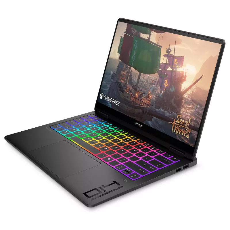 HP OMEN 14-fb1195ng herný laptop 14 inch 2.8K OLED 120Hz, Intel Core Ultra 9 285H, 32GB RAM, 2TB SSD, RTX 5070, Windows 11 Home