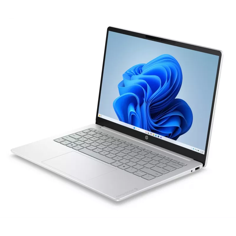 HP OmniBook 3 14-hu0012nwx 14 inch 2K IPS notebook - Intel Core 3 100U, 8GB DDR5, 256GB SSD, Windows 11 Home, Glacier Silver
