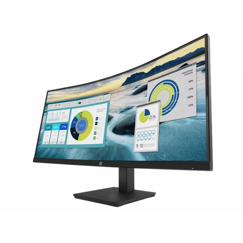 HP P34hc G4 34-palcový zakrivený WQHD monitor (repasovaný)