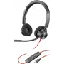 HP Poly Blackwire 3320-M USB-C káblový headset s mikrofónom na ramienku, potlačenie hluku, čierny
