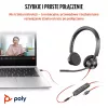 HP Poly Blackwire 3325 stereo headset certifikovaný pre Microsoft Teams USB-C +3,5 mm jack +USB-C/A adaptér