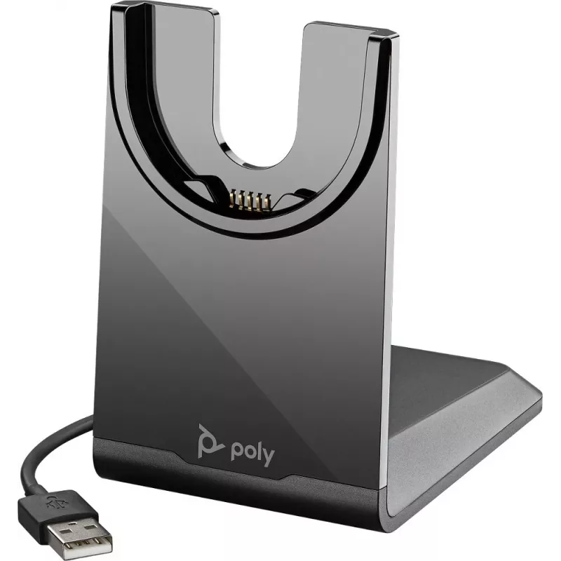 HP Poly nabíjacia stanica pre Voyager 4300 UC séria 4310, 4320, Voyager Focus 2 Office, 2 UC (220265-01)