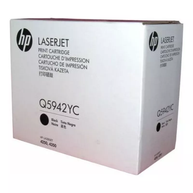 HP Q5942YC tonerová kazeta contract, vysoká kapacita, čierna